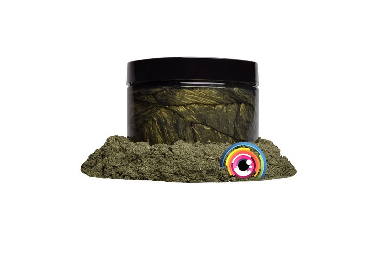 Eye Candy Pigments Premium Green Mica Powder - Green Onion (50gr) - for Epoxy, Resin, Soap, Paint, Woodworking, Acrylic Pouring, Bath Bombs, Fishing Lures - DIY Arts and Crafts Additive - Image 4